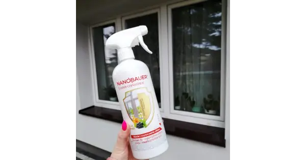 Płyn do mycia okien, szyb NANOBAUER GLASS EXTREME CLEANER 750 ML
