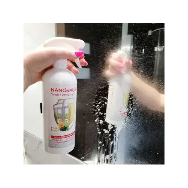 Płyn do mycia okien, szyb NANOBAUER GLASS EXTREME CLEANER 750 ML