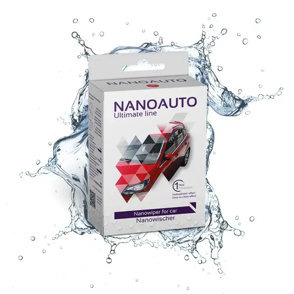 NANOAUTO NANOWIPER nanopowłoka do szyb niewidzialna wycieraczka