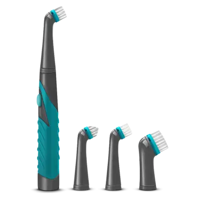 Wielofunkcyjna elektryczna szczotka obrotowa z wymiennymi końcówkami