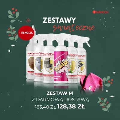 Zestaw M z DARMOWĄ DOSTAWĄ i 30% rabatu