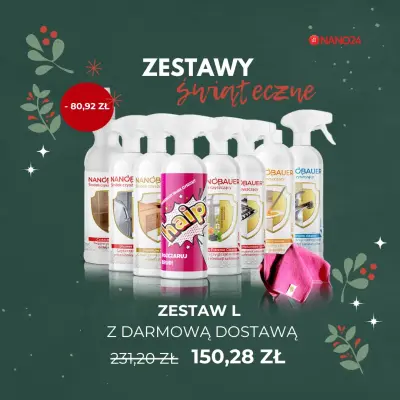 Zestaw L z DARMOWĄ DOSTAWĄ i 35% rabatu