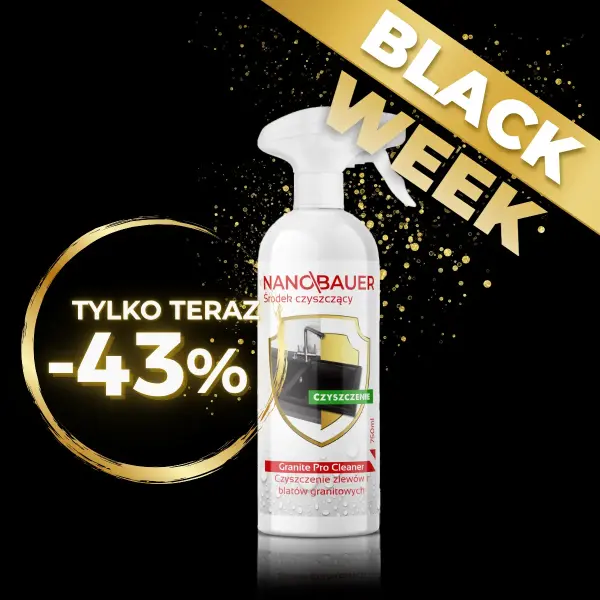 Płyn do mycia zlewów kamiennych NANONBAUER GRANITE PRO CLEANER 750 ML