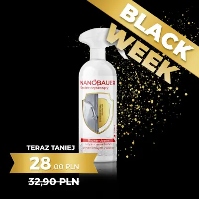 Płyn do usuwania osadów i kamienia z kabiny NANOBAUER SHOWER CLEANER