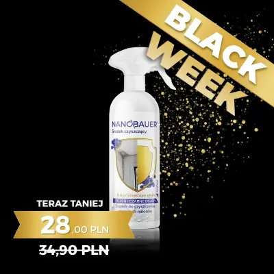 Płyn do usuwania czarnych nalotów pleśni NANOBAUER 500 ML