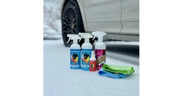 Zestaw Kierowcy Plus - odmrażacz do szyb, antypara i HAIP + ANTYLÓD!
