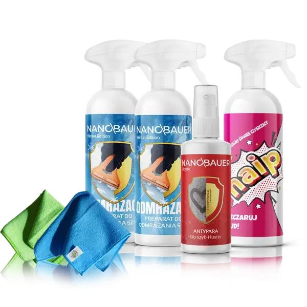 Zestaw Kierowcy - odmrażacz do szyb, antypara i HAIP!