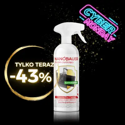 Płyn do mycia zlewów kamiennych NANONBAUER GRANITE PRO CLEANER 750 ML
