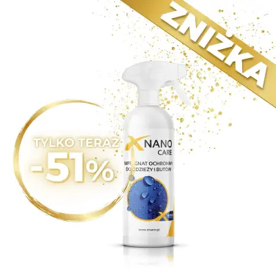 Impregnat ochronny do odzieży i butów NANOBAUER XNANO CARE