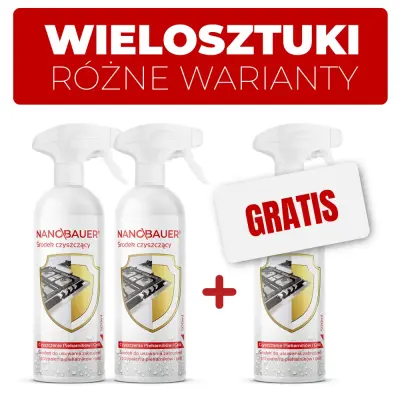 Płyn do usuwania przypaleń z piekarnika i grilla NANOBAUER