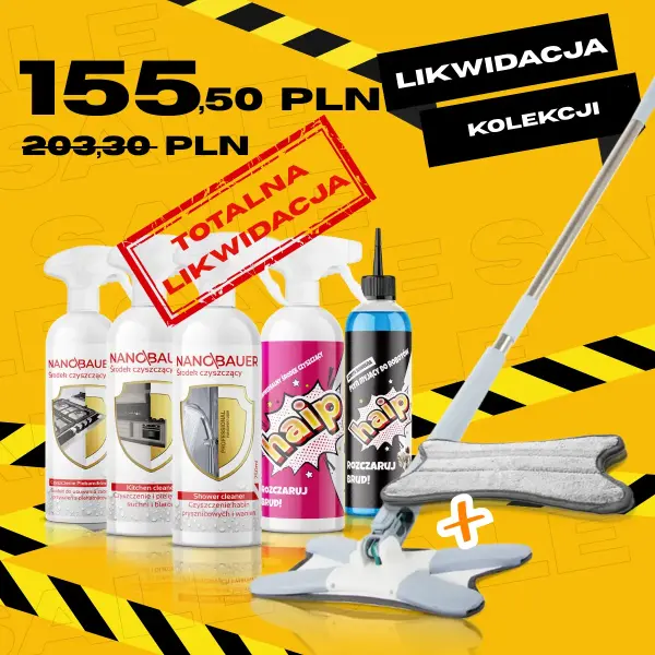 Zestaw Czyste Lato + Gratis mop i nakładka