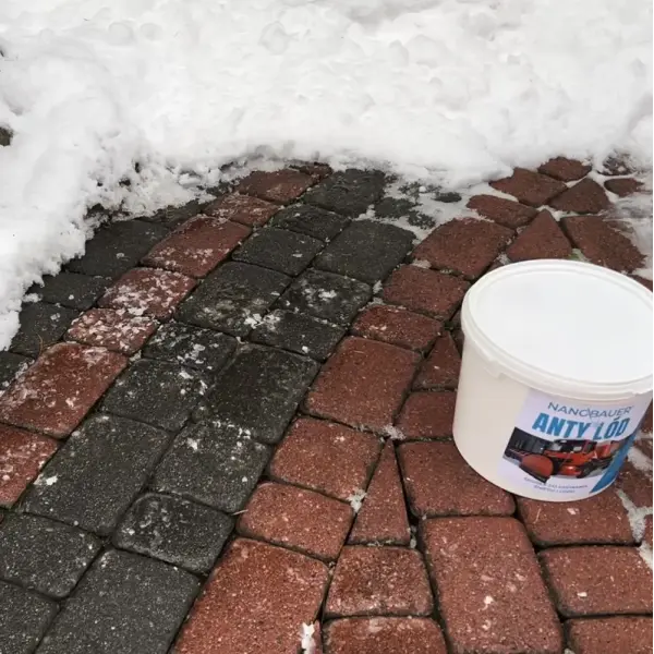 Środek do usuwania śniegu i lodu - nie zostawia dziur - NANOBAUER® ANTYLÓD