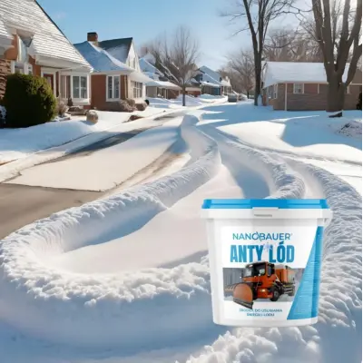 Środek do usuwania śniegu i lodu - nie zostawia dziur - NANOBAUER® ANTYLÓD