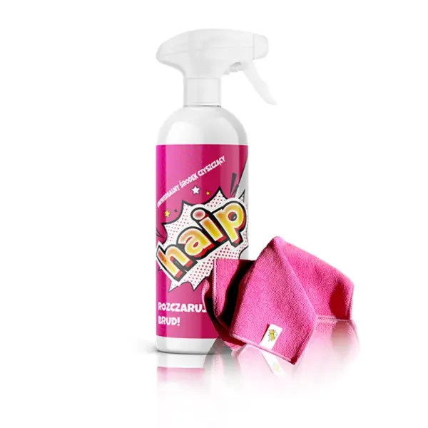 HAIP Uniwersalny środek czyszczący 750 ml + mikrofibra