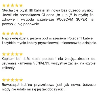 Zestaw Łazienkowy - usuwa kamień i pleśń NANOBAUER®