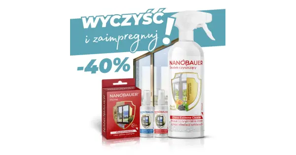 Wyczyść i zaimpregnuj - zestaw do okien na Wiosnę