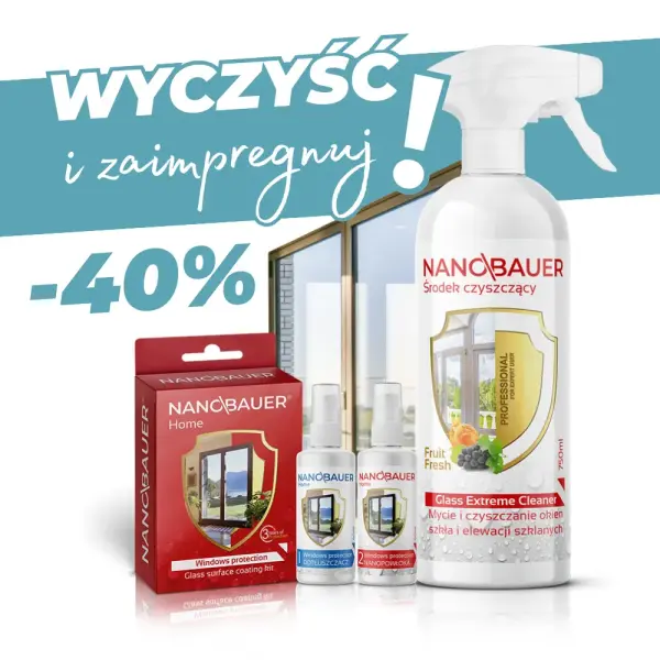 Wyczyść i zaimpregnuj - zestaw do okien na Wiosnę