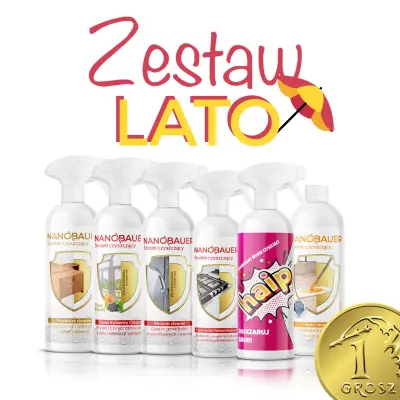 Zestaw Letnie porządki -30% taniej + odkamieniacz za 1 Grosz
