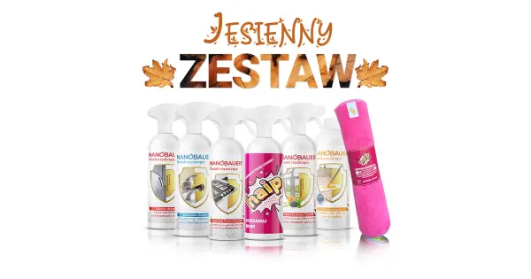 Zestaw Jesienne porządki - wszystko czego potrzebujesz -40%