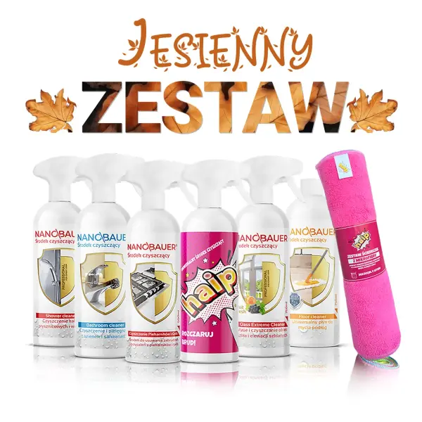 Zestaw Jesienne porządki - wszystko czego potrzebujesz -40%