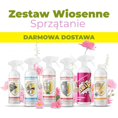 Zestaw Wiosenne sprzątanie - 6 produktów niezbędnych w Twoim domu