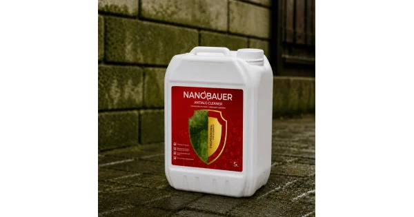 Płyn do usuwania zielonych nalotów, mchów NANOBAUER® ANTIALG CLEANER