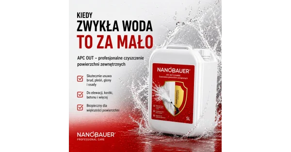 APC OUT CLEANER - czyszczenie powierzchni zewnętrznych