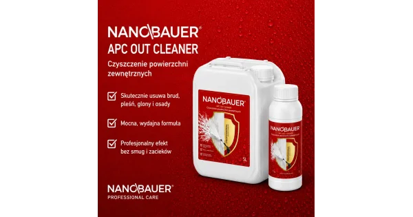 APC OUT CLEANER - czyszczenie powierzchni zewnętrznych