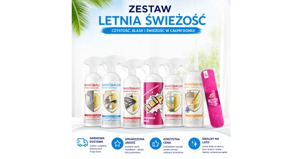 Zestaw Letnia Świeżość - wszystko czego potrzebujesz -30%