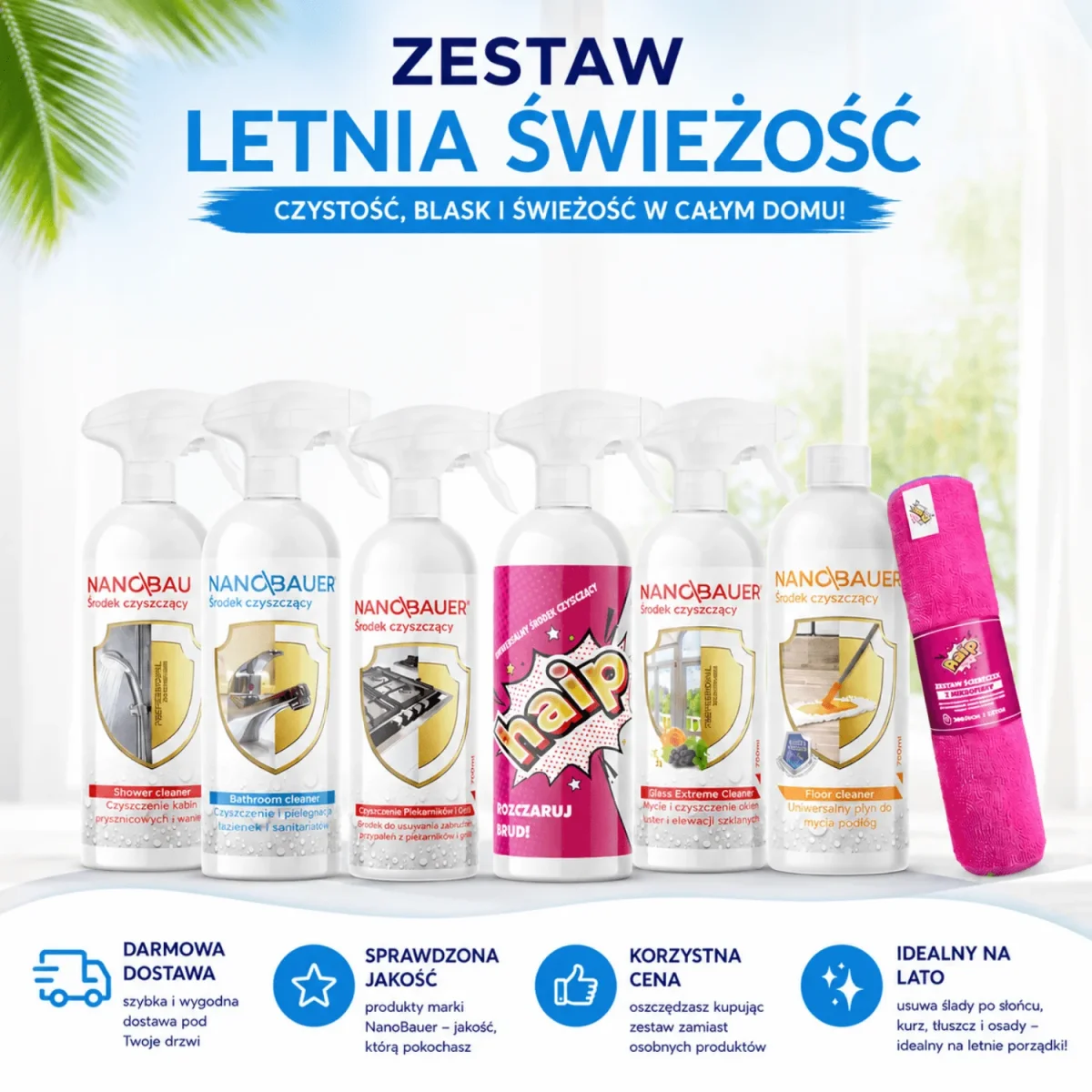Zestaw Letnia Świeżość - wszystko czego potrzebujesz -30%