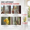 Płyn do mycia okien, szyb NANOBAUER GLASS EXTREME CLEANER 750 ML