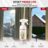 Płyn do mycia okien, szyb NANOBAUER GLASS EXTREME CLEANER 750 ML