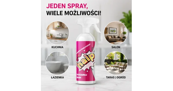 HAIP Uniwersalny środek czyszczący 750 ml + mikrofibra