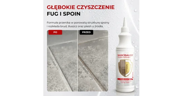 NANOBAUER® Płyn do czyszczenia fug i spoin