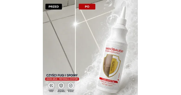 NANOBAUER® Płyn do czyszczenia fug i spoin