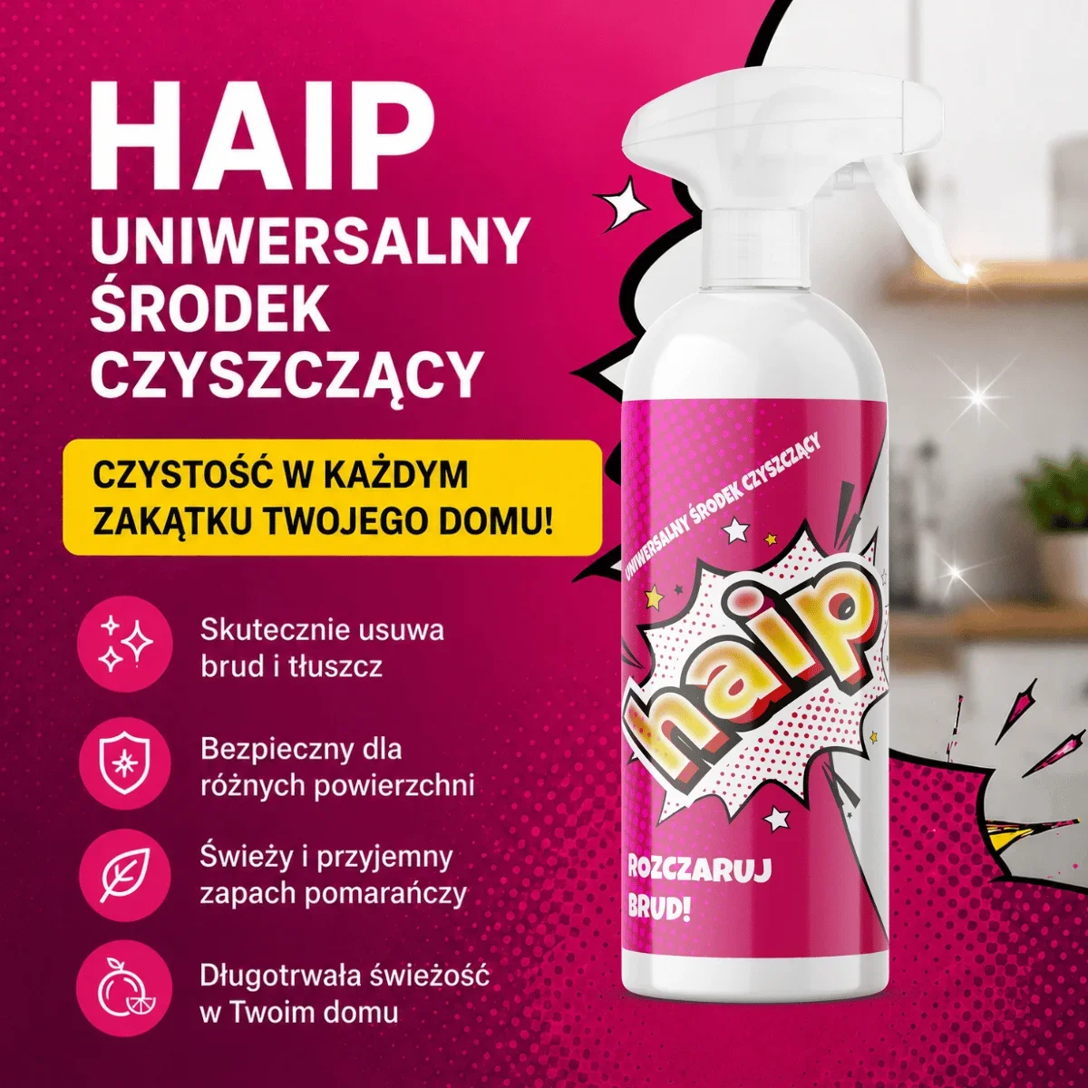 SuperMocny płyn do czyszczenia przypaleń piekarnika + Płyn uniwersalny