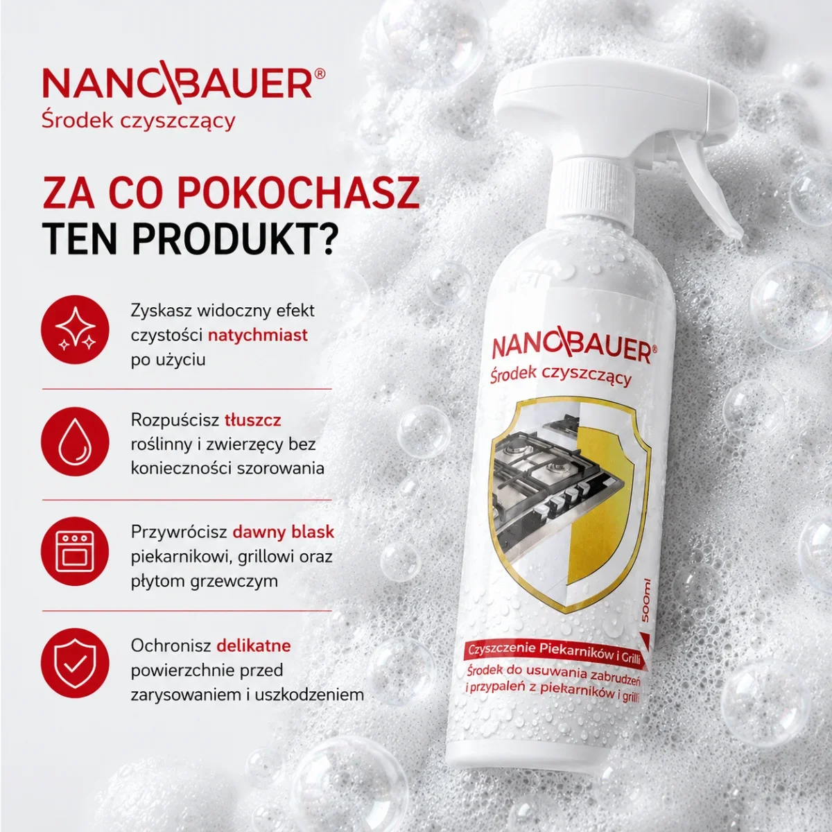 SuperMocny płyn do czyszczenia przypaleń piekarnika + Płyn uniwersalny