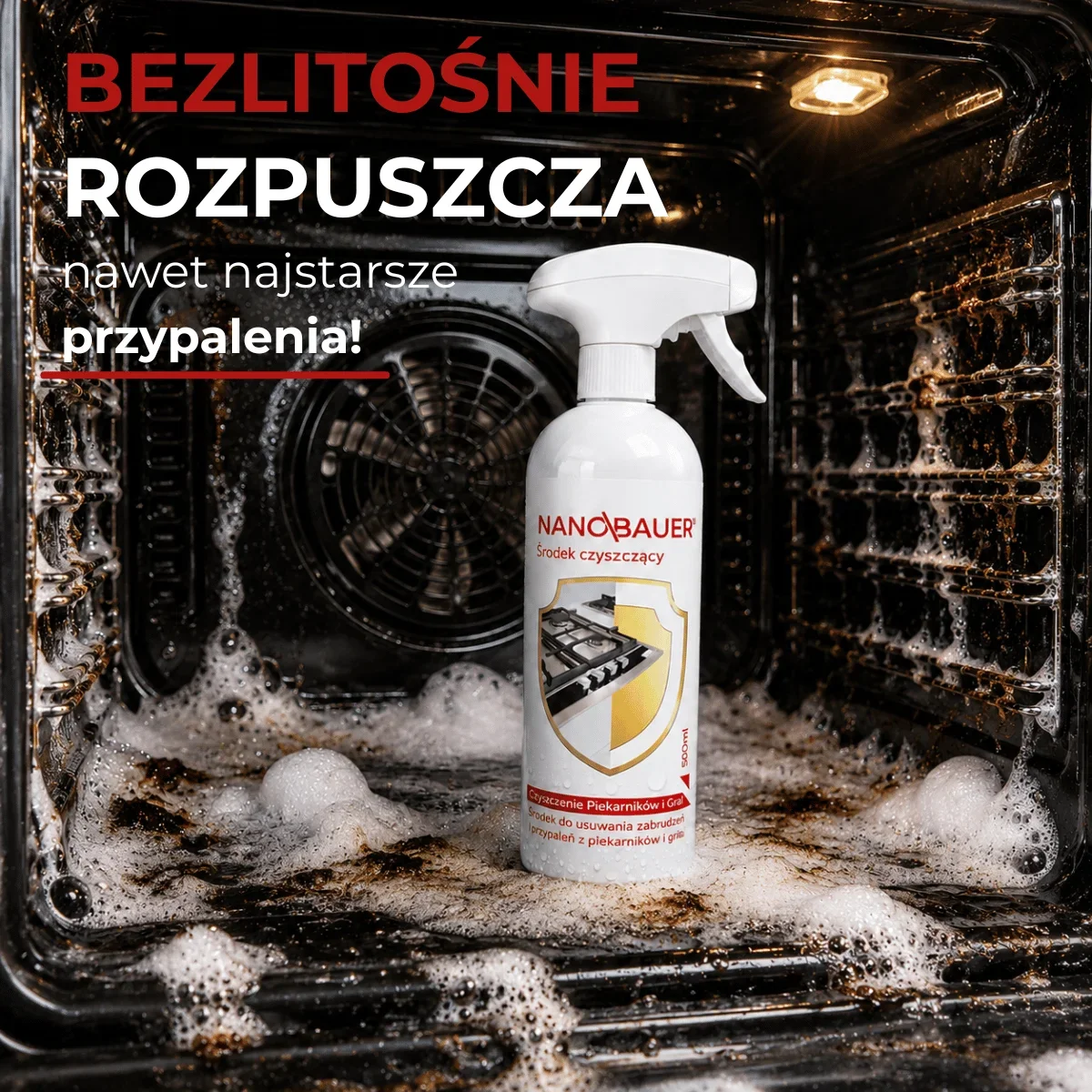 SuperMocny płyn do czyszczenia przypaleń piekarnika + Płyn uniwersalny