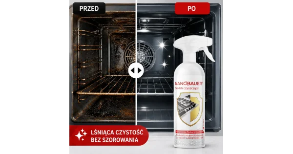 SuperMocny płyn do czyszczenia przypaleń piekarnika + Płyn uniwersalny