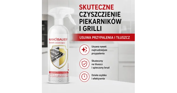 SuperMocny płyn do czyszczenia przypaleń piekarnika + Płyn uniwersalny