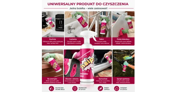 HAIP Uniwersalny środek czyszczący ZAPAS 5L + HAIP 750 ml