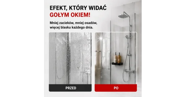 NANOBAUER® CZYSTA KABINA PRYSZNICOWA | Zestaw 2 środków