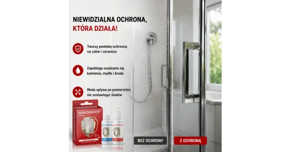 NANOBAUER® CZYSTA KABINA PRYSZNICOWA | Zestaw 2 środków