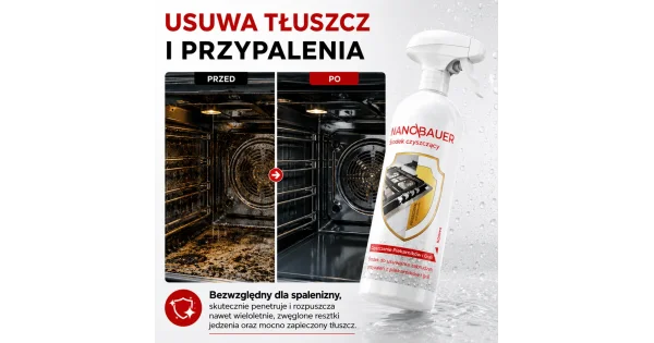 NANOBAUER® CZYSTY DOM zestaw 5 środków czyszczących PROMOCJA