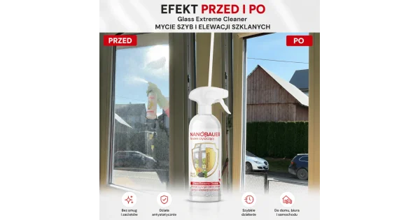 NANOBAUER® CZYSTY DOM zestaw 5 środków czyszczących PROMOCJA