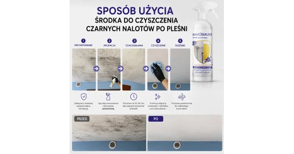 Zestaw Łazienkowy - usuwa kamień i pleśń NANOBAUER®