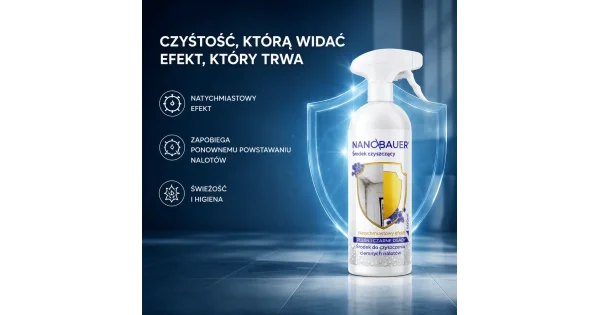 Zestaw Łazienkowy - usuwa kamień i pleśń NANOBAUER®