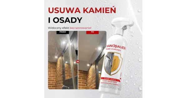 Zestaw Łazienkowy - usuwa kamień i pleśń NANOBAUER®