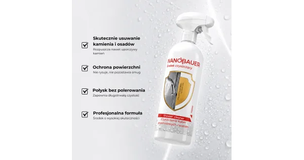 Zestaw Łazienkowy - usuwa kamień i pleśń NANOBAUER®