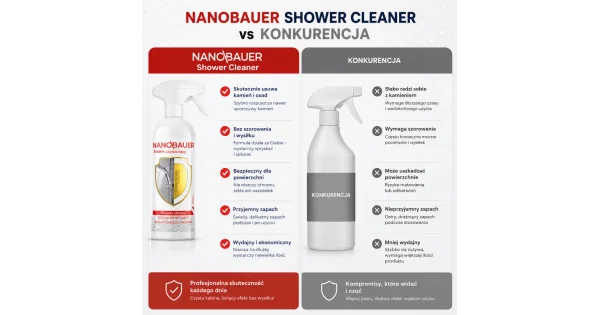 Zestaw Łazienkowy - usuwa kamień i pleśń NANOBAUER®